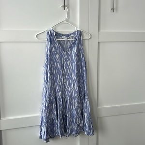 Summer loose fit ruffle dress